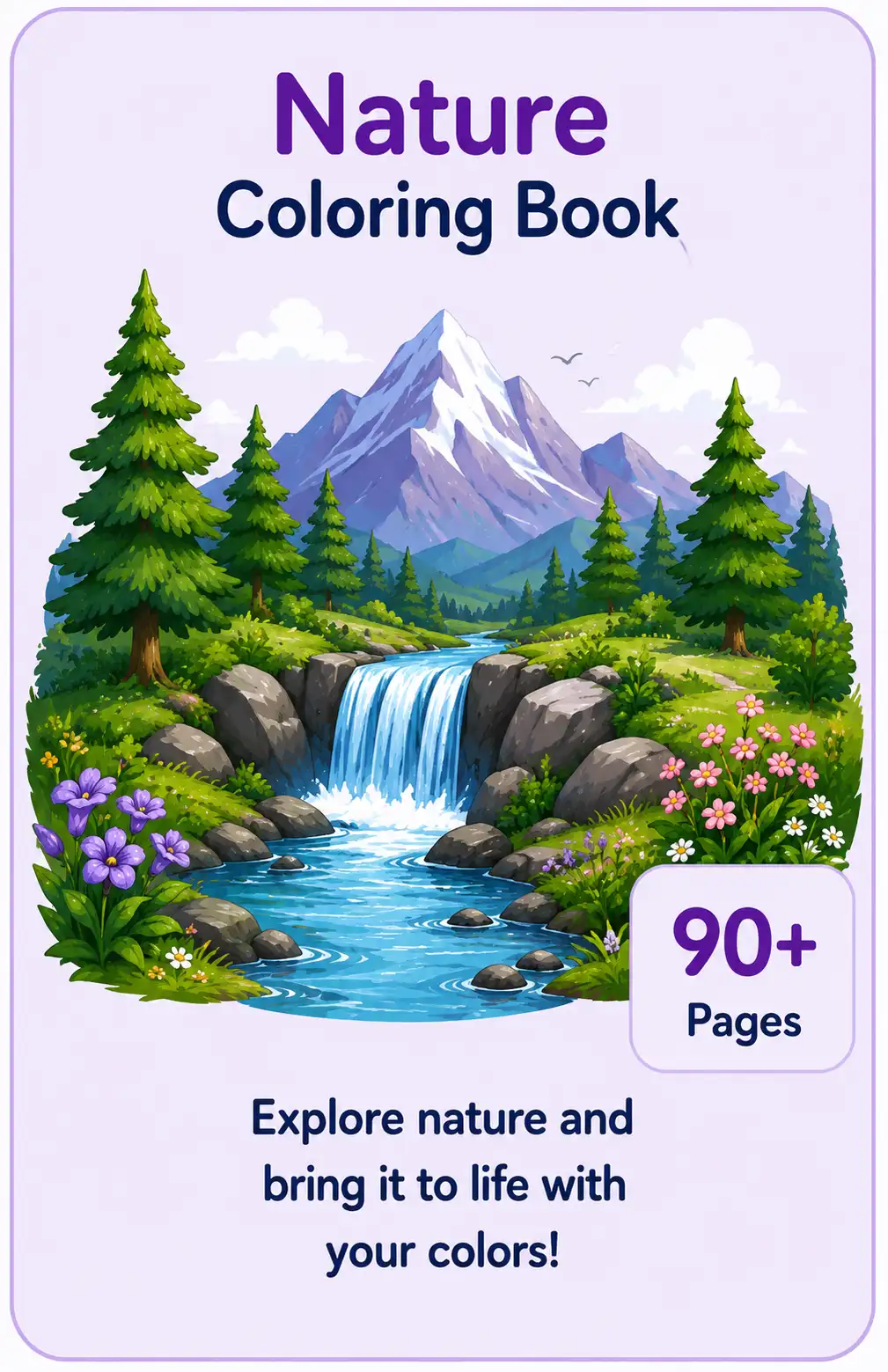Nature Coloring Book