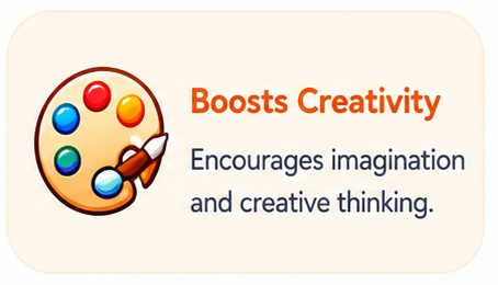 Boosts Creativity